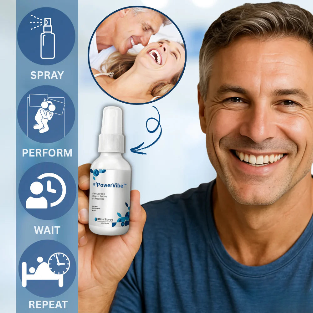 PowerVibe Spray pentru Performanta Masculina