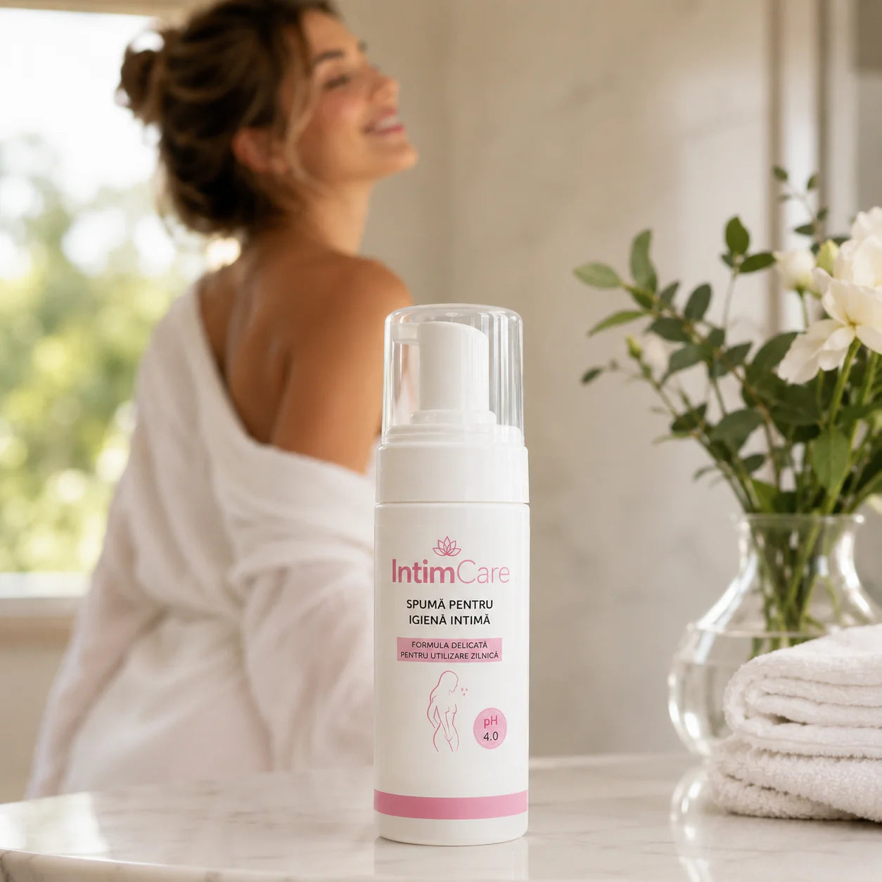 IntimCare Spuma Pentru Igiena Feminina