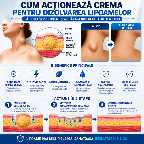LipoDerm Crema pentru Lipoame